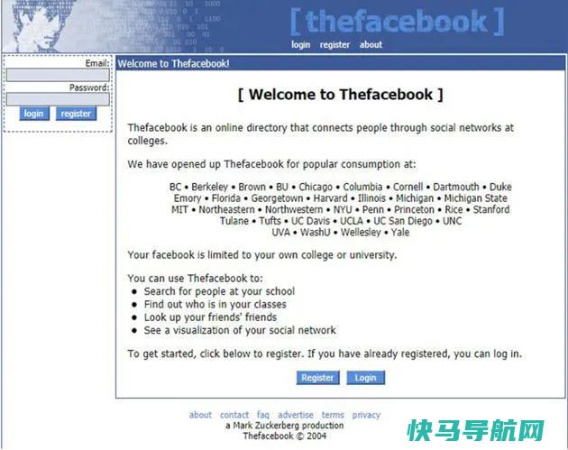 Thefacebook网站