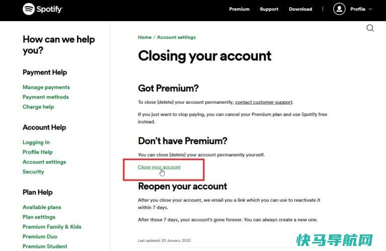 文章:《取消Spotify Premium(并删除帐户)》_配图3