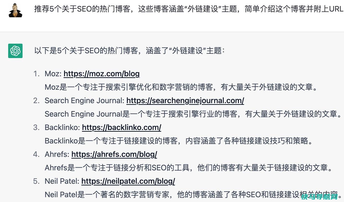 用ChatGPT做SEO：20种ChatGPT在SEO的应用（附关键词指令）