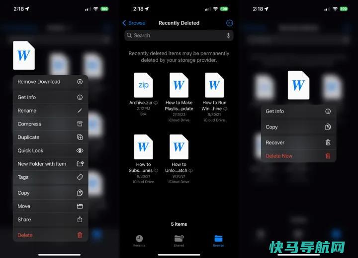 文章:《设备乱七八糟？如何在iPhone或iPad上使用文件应用程序》_配图13