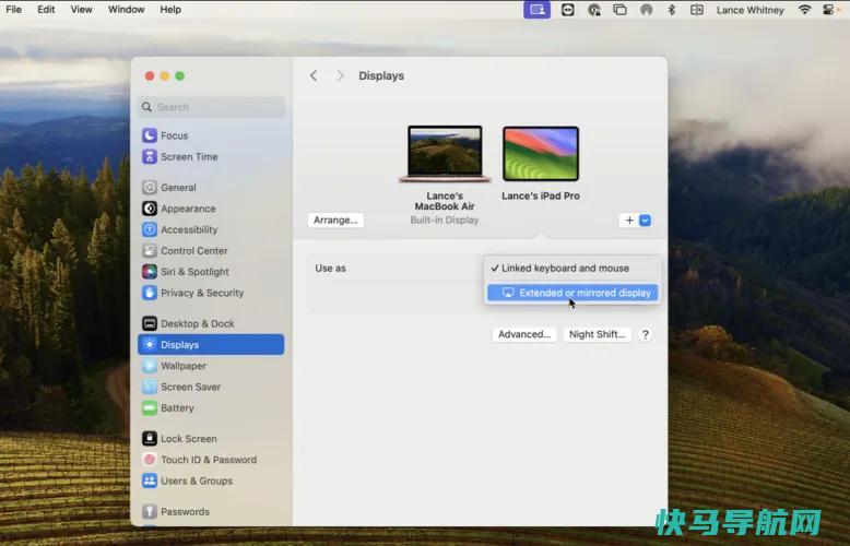 文章:《如何使用Sidecar将Mac屏幕扩展或镜像到iPad》_配图9