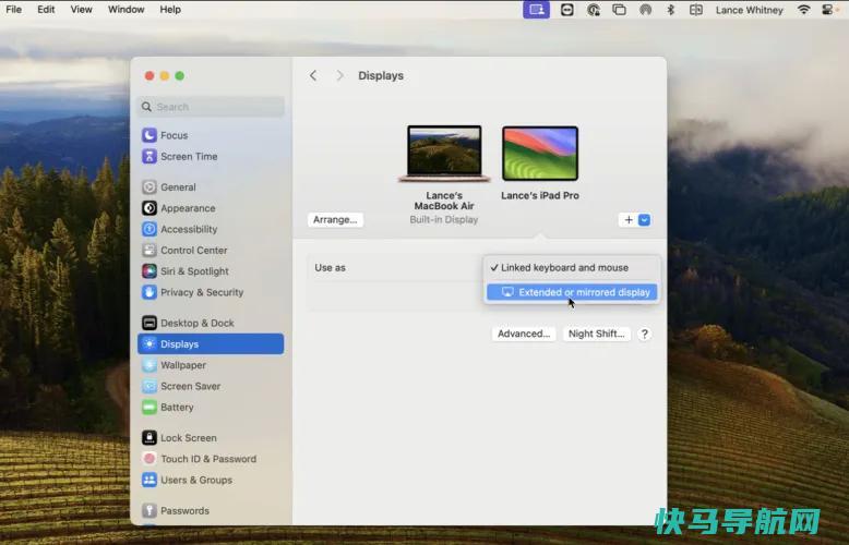 文章:《如何将Mac屏幕扩展或镜像到配备Sidecar的iPad上》_配图9