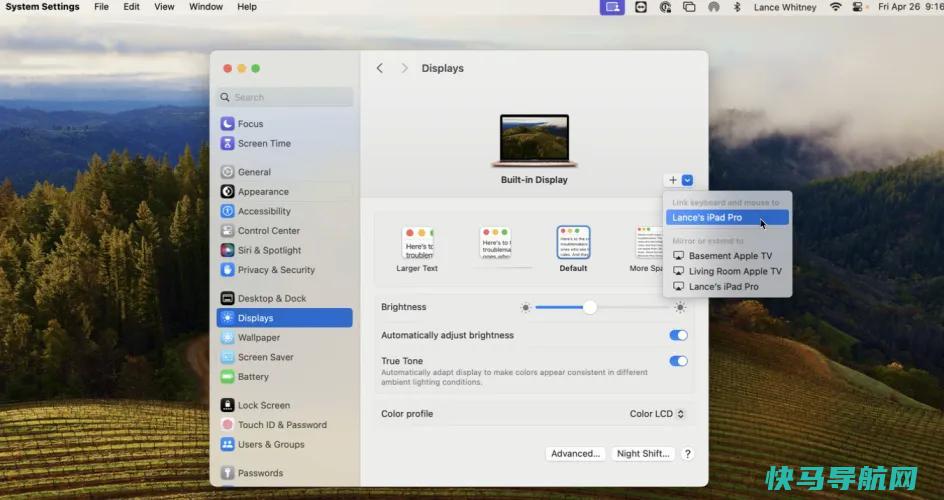 文章:《如何将Mac屏幕扩展或镜像到配备Sidecar的iPad上》_配图8