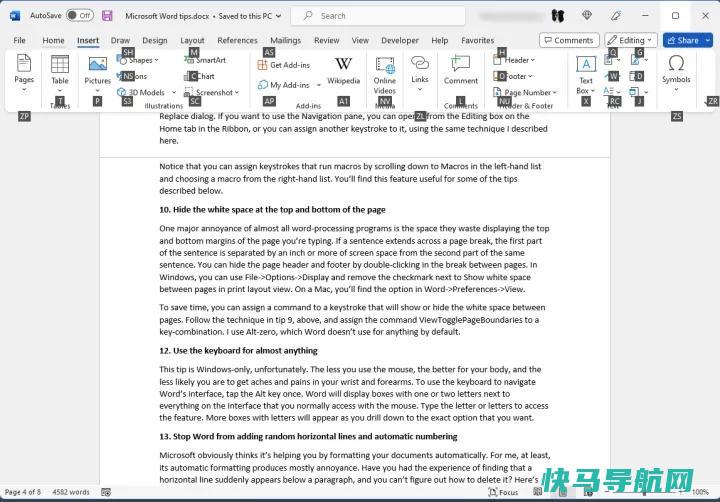 文章:《让您的生活更轻松的24个Microsoft Word小贴士》_配图10