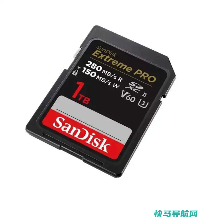SanDisk展示了世界上第一张大得惊人的4TB SD卡