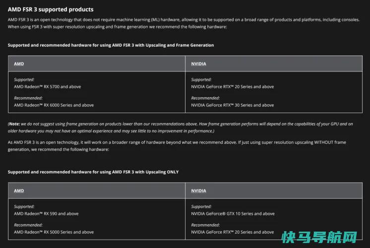 文章:《AMD FSR 3与NVIDIA DLSS 3：异同》_配图2