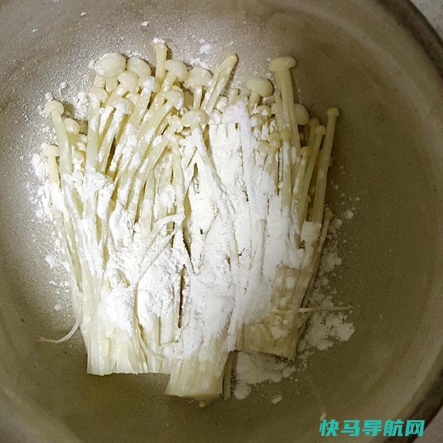 10分钟搞定的快手菜，香炸金针菇，宝宝的最爱